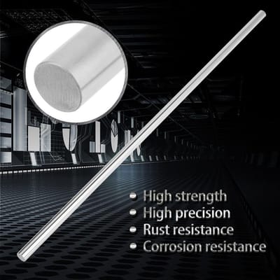 Dailygoods- Cilinderrail 500 mm - Lineaire Staaf - Roestbestendig - Hoogwaardig Lagerstaal - Precisie G6 - Duurzaam en Stevig - Geleidestang