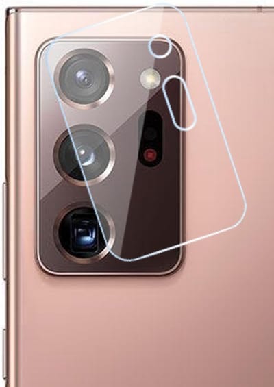 Screenprotector geschikt voor Samsung Note 20 Ultra - Camera Protector Lens
