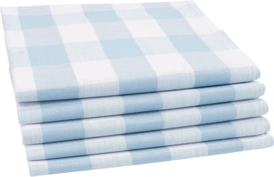 Door het hoogwaardige mengweefsel van 50% linnen en 50% katoen en een gewicht van 216 g/m² is de absorberende theedoek bijzonder duurzaam en duurzaam. Met de moderne kleuren grafiet en lichtblauw geruit kun je een prachtige blikvanger in je keuken to