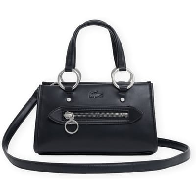 LACOSTE handtas schoudertas Celys Top Handle Bag Noir zwart