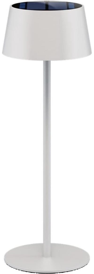 LED Solar Tafellamp 2W 3000K touch wit van Goobay