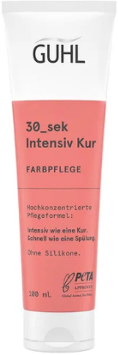 Guhl 30 Sek Intensiv Kur - Kleurverzorging | 1x 100ml - Intensieve Kleurverzorging in 30 Seconden - Zonder Siliconen