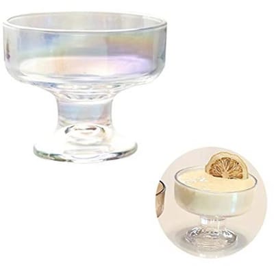Dessertkommen Set van 6 - Glazen Trifle Bekers voor IJs, Pudding en Fruit - 3,8 Inch - Vaatwasmachinebestendig