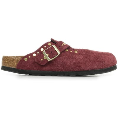 Pantoffels BIRKENSTOCK Boston Suede Rivets Border