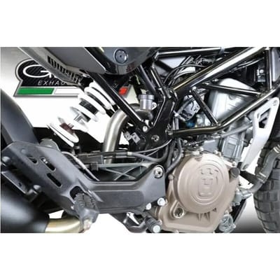 Échappement moto niet goedgekeurd niet goedgekeurd GPR Tech Husqvarna Svartpilen 401 2018-2019