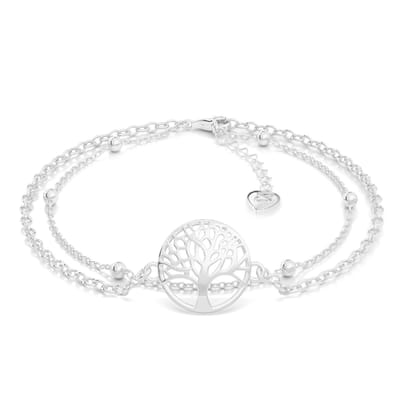 SERASAR Dames 925 Armband [Life] met boompictogram - Zilver - Cadeaus Voor Meisjes