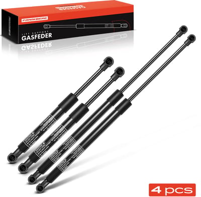 Frankberg 4x Gasveer Motorkap Achterklep voor BMW 3er E90 E92