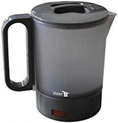 Reiswaterkoker - Compacte koker - Koken onderweg - Automatische uitschakeling - 05 liter - Roestvrij staal
