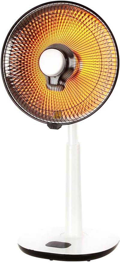Compacte Elektrische Verwarming met Afstandsbediening en Timer - Instelbaar Vermogen