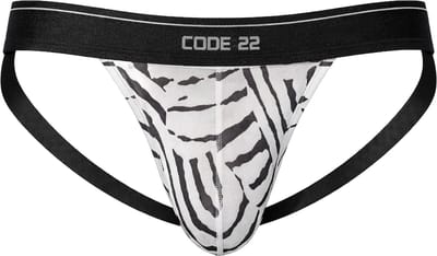 CODE 22 Jockstrap Savanna - MAAT S - Heren Ondergoed - Jockstrap voor Man - Mannen Jock