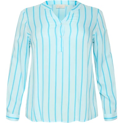 Damesblouse met lange mouwen KAFFE Curve Sida