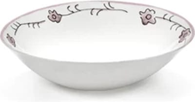 Serax Marni Midnight Flowers Dark Viola bowl D22cm H6.8cm roze