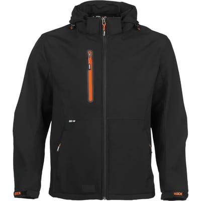 Herock Trystan softshell werkjas Experts (1903) - Zwart - XXXL