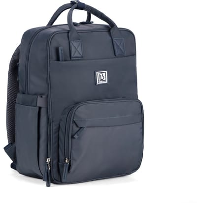 Brisby slijtvaste Luiertas – verzorgingstas – met buggymontage - Urban Blue