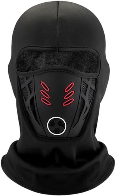 KZQ Winter Bivakmuts Met Anti-Mist Bescherming Helmvoering Voor Motorrijders En Skiën Warme Gezichtsmasker Nekwarmer Voor Koud Weer Outdoor Activiteiten
