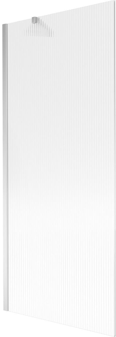 Mexen Next badwand 1-delig 80 x 150 , strepen, chroom - 895-080-000-00-09-01