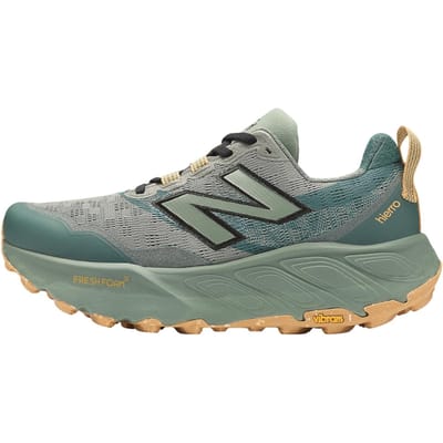 New Balance Fresh Foam X Hierro v9 Dark Juniper Baskets Homme Vert Noir Abricot Sec MTHIERO9 40 gray