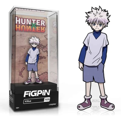 FiGPiN Hunter X Hunter Killua 3  Enamel Pin #705