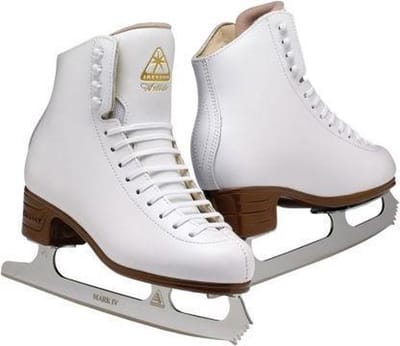Jackson - Artiste - Kunstschaatsen - Schaatsen - Dames - Wit - Premium Support & RVS IJzer - Maat EU 39.5