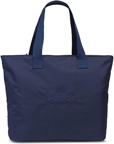 Schoudertas - Draagtas Shopper - Dagelijks Gebruik - Ruim Hoofdvak - 40 x 33.5 cm - Donkerblauw