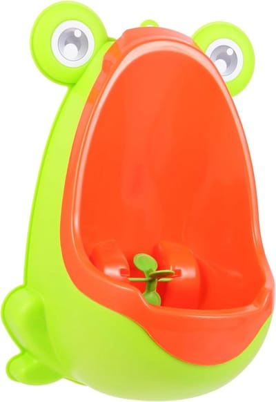 Potje voor kinderen - Kinder urinoir - Zindelijkheidstraining - Cartoon ontwerp - 30 x 20 x 15 cm - Lichtgroen