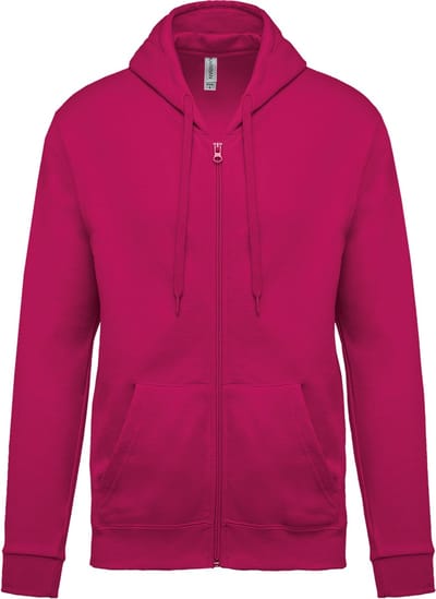 Kariban Sweater met rits en capuchon K479 - Fuchsia - L