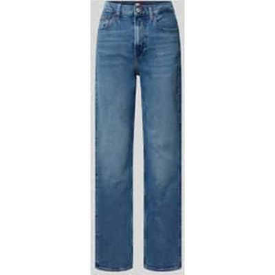 Straight fit jeans van katoenmix, model 'LAYLA'