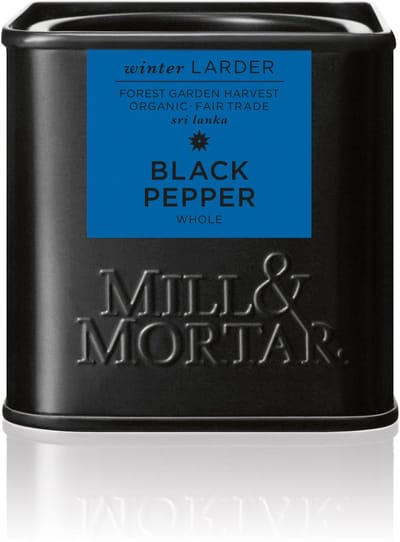 Mill & Mortar Black Pepper - Biologische Zwarte peper - 50 g