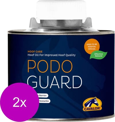 Cavalor Podoguard Hoef Oil Special - Paardenverzorging - 2 x 500 ml