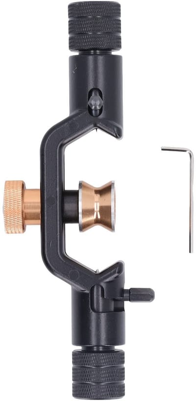Allecto - Optische Vezel Snijgereedschap - Kabelstripper - Ergonomisch - Zwart - Glasvezel Strippen Tool - Geschikt voor Draadstripper - Aluminium