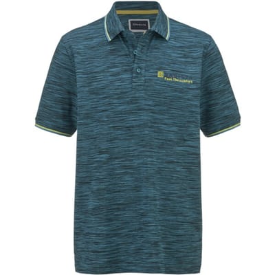 Babista herren Poloshirt - 44/46 - petrol - Plus Size