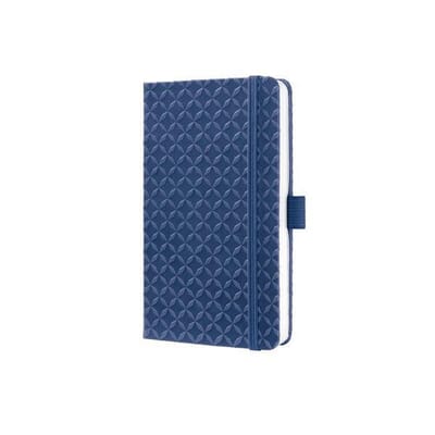 Sigel - notitieboek - Jolie Flair - A6 - hardcover - 174 pagina's - lijn - 80 grams papier - Indigo blauw - SI-JN100