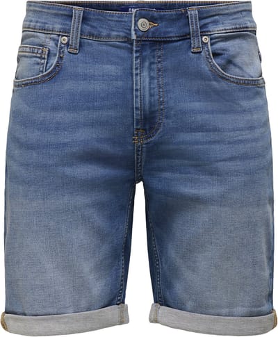 ONLY & SONS Denim shorts ONSPLY Mid waist Regular fit Shorts
