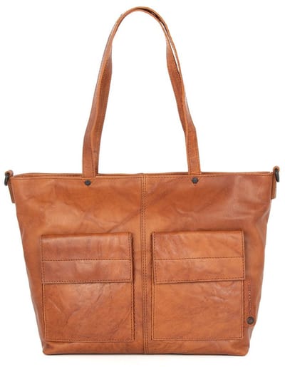 Leren Shopper - Yasmin - Brandy