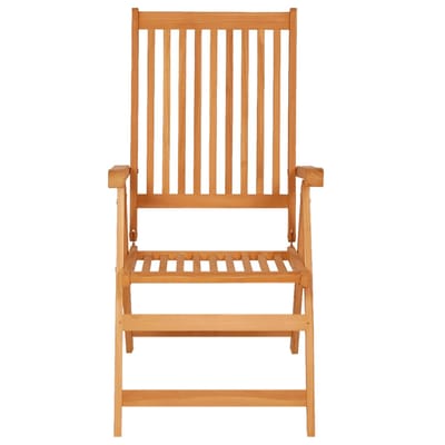 vidaXL - Inklapbare - stoelen - 2 - st - met - taupe - kussens - massief - teakhout