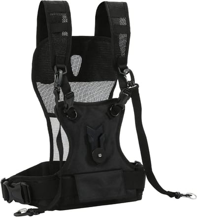 Comfortabele en Ademende Dual Camera Harness Strap, Verstelbare Multi Carrier Borstband voor Bruiloften, Sport en Natuuractiviteiten