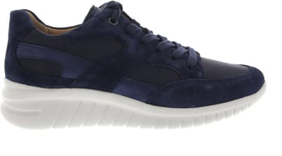 Dames Veterschoenen Hartjes Wave Shoe Dunkelblau Donkerblauw - Maat 4
