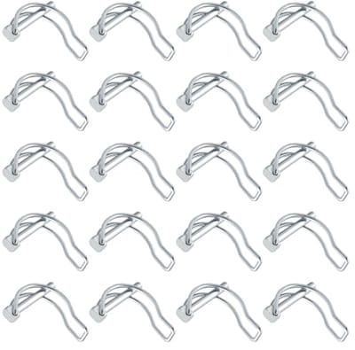 Vouwsplinten in D-vorm 4,5 x 40 mm - 20 Stuks voor Boot en Tuinieren