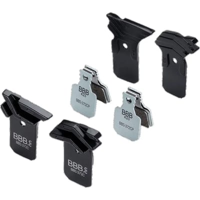 BBB Cycling DiscStop Coolfin - Remblokken Fiets - Complete Set met Koelvinnen voor Magura Hydraulische Schijfremmen - BBS-372C