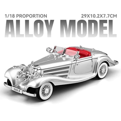 1:18 Grote Maat 500K Ae86 Modelauto Speelgoed Legering Diecast Geluid Licht Pull Back Simulatie Voertuigmodellen Verzameling Cadeaus Voor Jongens