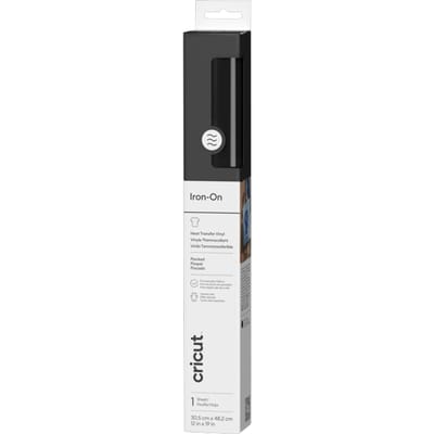 Cricut™ Flock Iron-On Zwart– 30,5 x 48,3 cm