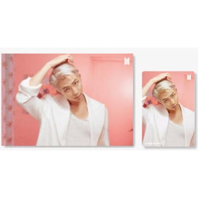 BTS(BangTan-jongens) Lenticulaire 3D-fotokaart + 1 fotokaart VER.2 (KAART VAN DE ZIEL : PERSONA) 7 leden beige