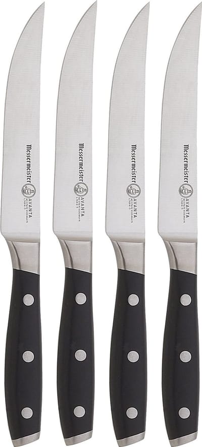 Messermeister Avanta steakmessenset 4-delig - kunststof