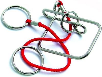 Eureka Racing Wire Puzzle #11 Blok