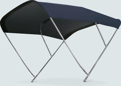 Tessilmare 3-boogs navy Biminitop type Biminox 230 x 145 x 230 cm