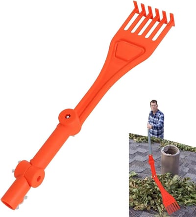 Dakgoot Hark - Regengoot Reiniger - Vuil Verwijderen - Vanaf De Grond - 40 Cm Lengte - Standaard