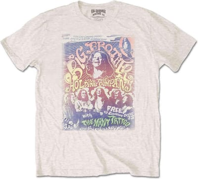 Big Brother And The Holding Company - Selland Arena Heren T-shirt - S - Creme