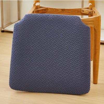 1 stuks Jacquard Elastische Hoes voor Stoel Universele Maat Stoelhoes Elastisch Huis Zitplaats Woonkamer Stoelhoezen voor Thuis Eetkamer black
