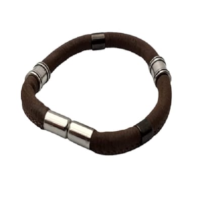 Magneetarmband-Teen Brown leather