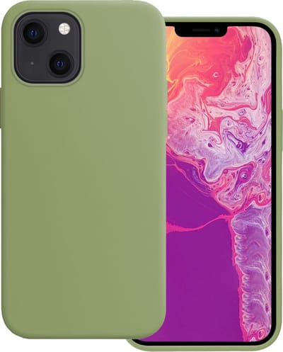 Hoesje Geschikt voor Apple iPhone 14 - Sterk & Shockproof - Hoes Cover - Siliconen Case - Groen